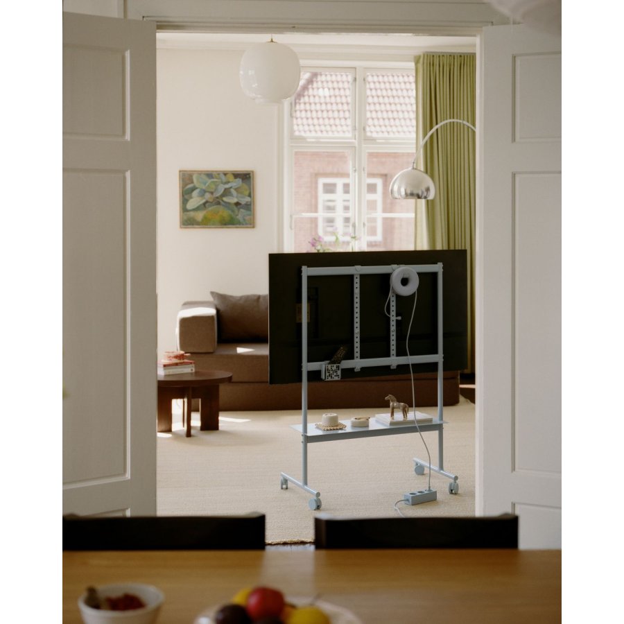 Pedestal Rover TV-Stander 117 cm, Powder Blue